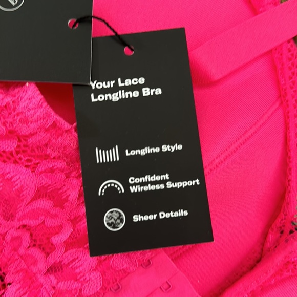 Knix longline shocking pink bralette - Picture 5 of 7